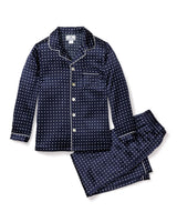 100% Mulberry Silk Polka Dot Luxe Kids Pajama