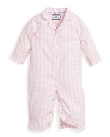 Pink Gingham Romper